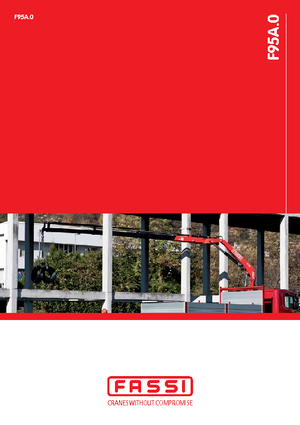 Hydrauliczne żurawie do załadunku Fassi F 95 AC 0.24 active