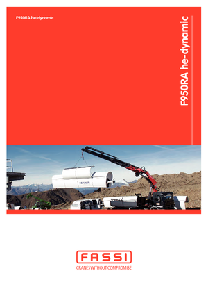 Hydrauliczne żurawie do załadunku Fassi F 950 RA 2.27 he-dynamic
