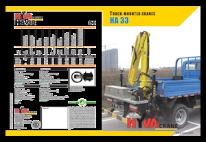 Hydrauliczne żurawie do załadunku Hyva Crane HA 33