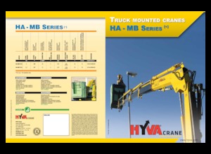 Hydrauliczne żurawie do załadunku Hyva Crane HA-MB 50
