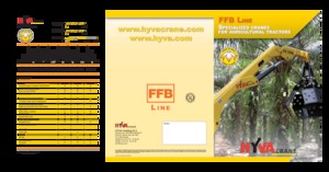 Hydrauliczne żurawie do załadunku Hyva Crane HB 50 FFB 