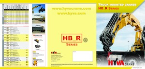 Hydrauliczne żurawie do załadunku Hyva Crane HB 450R E2