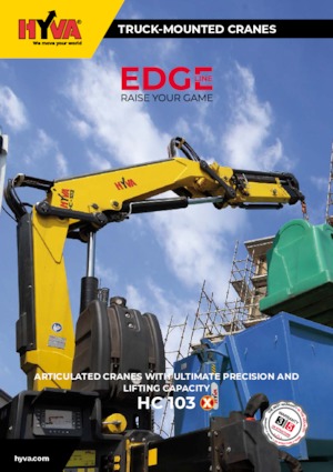 Hydrauliczne żurawie do załadunku Hyva Crane HC 103 E2