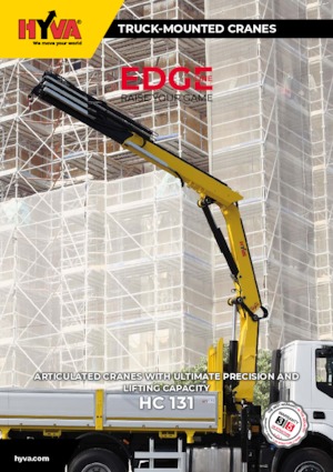 Hydrauliczne żurawie do załadunku Hyva Crane HC 131 E3J2