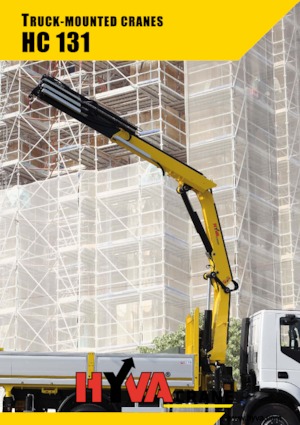 Hydrauliczne żurawie do załadunku Hyva Crane HC 131K E3 