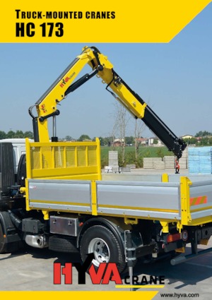 Hydrauliczne żurawie do załadunku Hyva Crane HC 173 