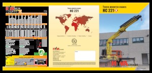 Hydrauliczne żurawie do załadunku Hyva Crane HC 221 X J3