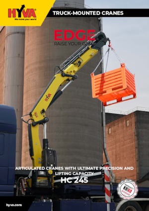 Hydrauliczne żurawie do załadunku Hyva Crane HC 245 E8 