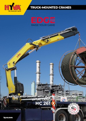 Hydrauliczne żurawie do załadunku Hyva Crane HC 261 E7