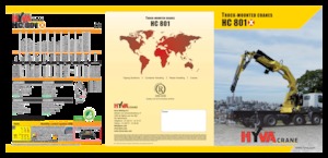 Hydrauliczne żurawie do załadunku Hyva Crane HC 801X J4 