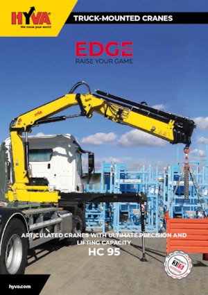 Hydrauliczne żurawie do załadunku Hyva Crane HC 95 E2 