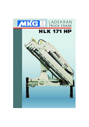Hydrauliczne żurawie do załadunku MKG HLK 171 HP a4