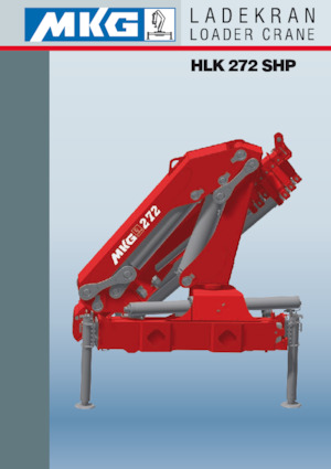 Hydrauliczne żurawie do załadunku MKG HLK 272 SHP a4