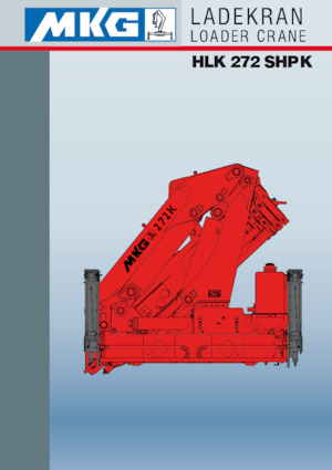 Hydrauliczne żurawie do załadunku MKG HLK 272 SHP K a5