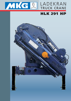 Hydrauliczne żurawie do załadunku MKG HLK 291 HP a8 