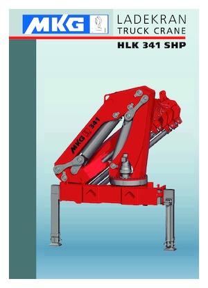 Hydrauliczne żurawie do załadunku MKG HLK 341 SHP a2