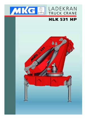 Hydrauliczne żurawie do załadunku MKG HLK 531 HP a4