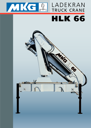 Hydrauliczne żurawie do załadunku MKG HLK 66 a3 