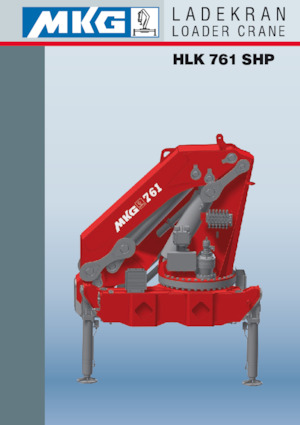 Hydrauliczne żurawie do załadunku MKG HLK 761 SHP a4