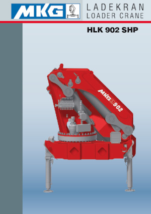 Hydrauliczne żurawie do załadunku MKG HLK 902 SHP a2