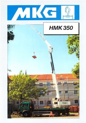Hydrauliczne żurawie do załadunku MKG HMK 350 Ta2-a2
