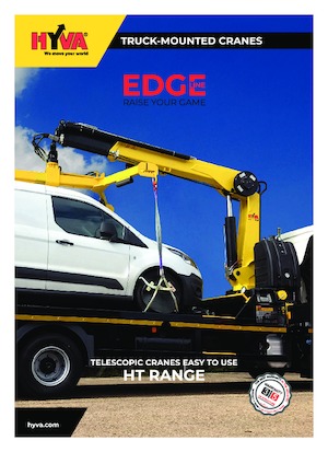 Hydrauliczne żurawie do załadunku Hyva Crane HT 92 E3 