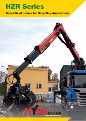 Hydrauliczne żurawie do załadunku Hyva Crane HZR100 L0 