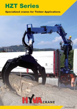 Hydrauliczne żurawie do załadunku Hyva Crane HZT250 L0 