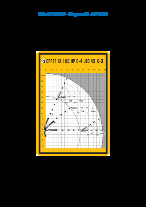 Hydrauliczne żurawie do załadunku Effer IX.195 HP E4
