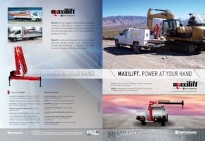 Hydrauliczne żurawie do załadunku Maxilift ML 180.3