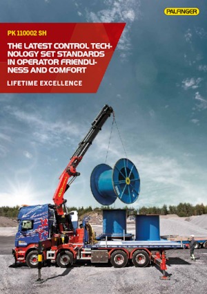 Hydrauliczne żurawie do załadunku Palfinger PK 110002 SH H
