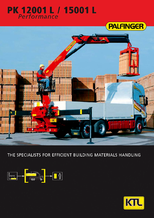 Hydrauliczne żurawie do załadunku Palfinger PK 12001 LAH 4