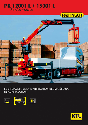 Hydrauliczne żurawie do załadunku Palfinger PK 12001 LAH 4