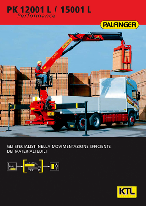 Hydrauliczne żurawie do załadunku Palfinger PK 12001 LAH 4