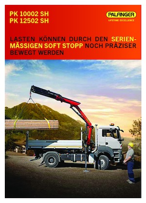 Hydrauliczne żurawie do załadunku Palfinger PK 12502 SH D