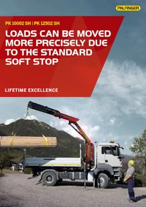 Hydrauliczne żurawie do załadunku Palfinger PK 12502 SH D