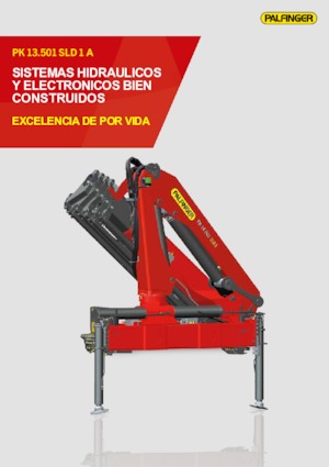 Hydrauliczne żurawie do załadunku Palfinger PK 13.501 SLD 1