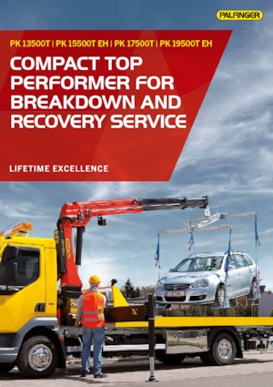 Hydrauliczne żurawie do załadunku Palfinger PK 17500 T C