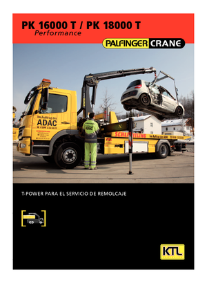 Hydrauliczne żurawie do załadunku Palfinger PK 18000 TC  HPLS