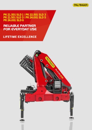 Hydrauliczne żurawie do załadunku Palfinger PK 21.501 SLD 3 B