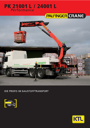 Hydrauliczne żurawie do załadunku Palfinger PK 24001 LB 4  HPLS