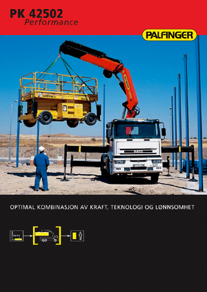 Hydrauliczne żurawie do załadunku Palfinger PK 42502 HPLS B