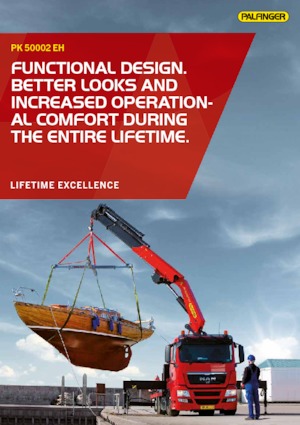 Hydrauliczne żurawie do załadunku Palfinger PK 50002 EH A