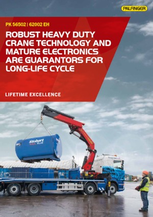 Hydrauliczne żurawie do załadunku Palfinger PK 62002 EH E