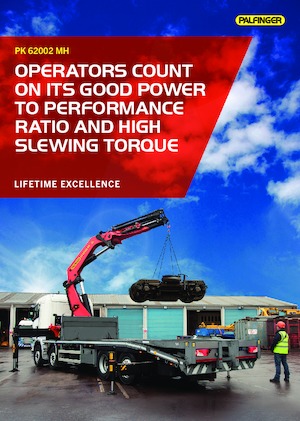 Hydrauliczne żurawie do załadunku Palfinger PK 62002 MH E