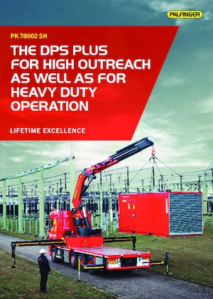 Hydrauliczne żurawie do załadunku Palfinger PK 78002 SH F