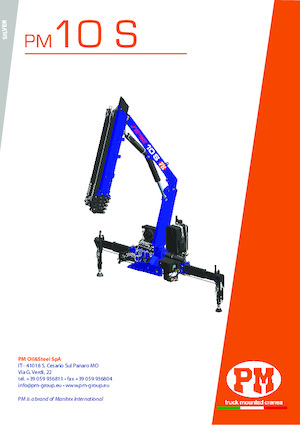 Hydrauliczne żurawie do załadunku PM PM 10 S
