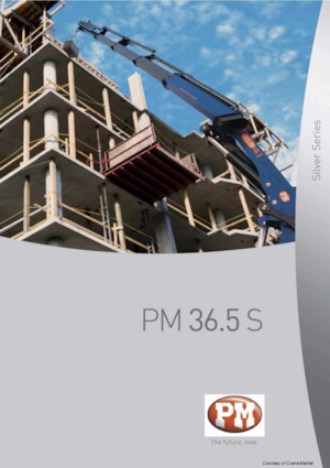 Hydrauliczne żurawie do załadunku PM PM 36.5 S