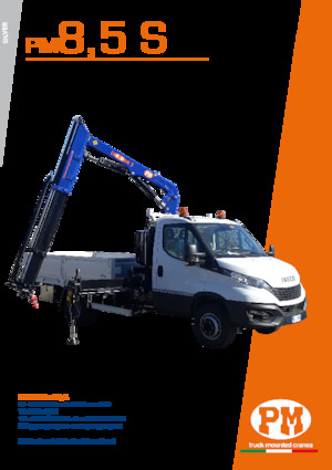 Hydrauliczne żurawie do załadunku PM PM 8.5 S