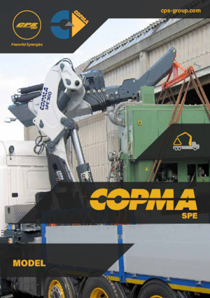 Hydrauliczne żurawie do załadunku COPMA 2000 SPE 560.4